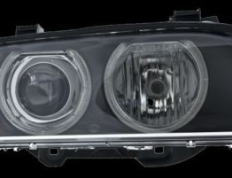 Custom Headlight Assembly Right HELLA 008053061 fits 01-03 BMW 525i